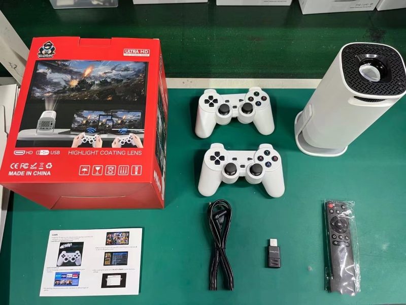 P30 Game Console Projector P30MAX HD Wireless Projection Screen Man-Machine Boxing King - Afbeelding 2
